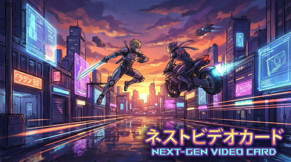 猎奇vlog动漫-赛博都市追逐战